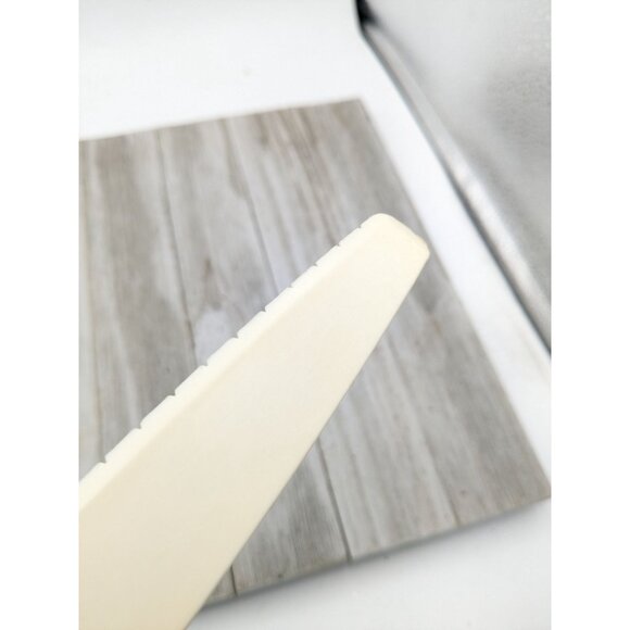 Foley Icing Spatula #1 Spreader Serrated Knife 12" Nylon Plastic Almond - Picture 9 of 9